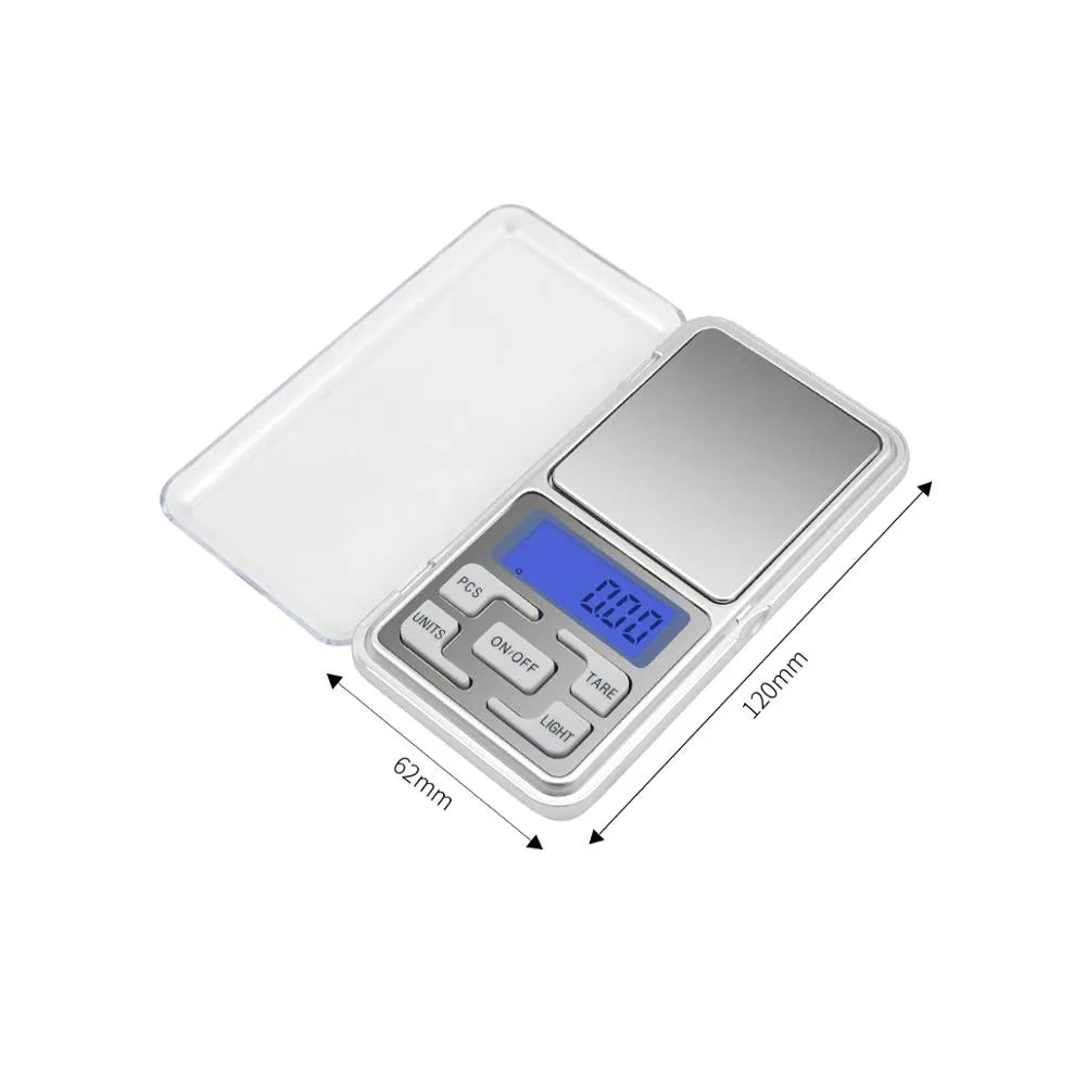 0.01/ 0.1/1G Digital Pocket Kitchen Scale 0.01G Precision Backlight Weighing Scale Measuring Tools 0