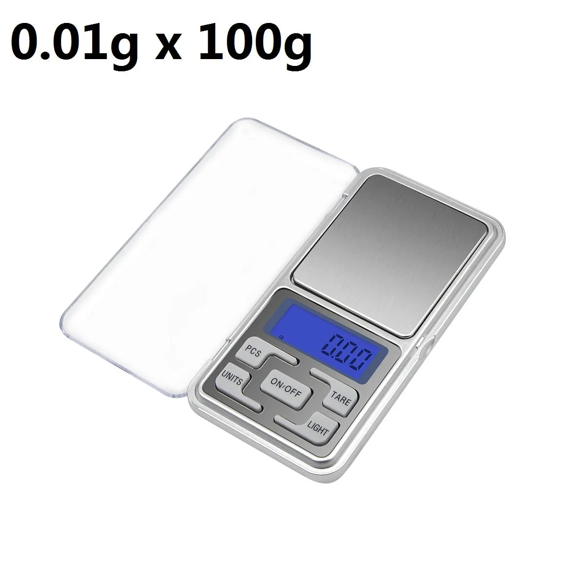 0.01/ 0.1/1G Digital Pocket Kitchen Scale 0.01G Precision Backlight Weighing Scale Measuring Tools 0