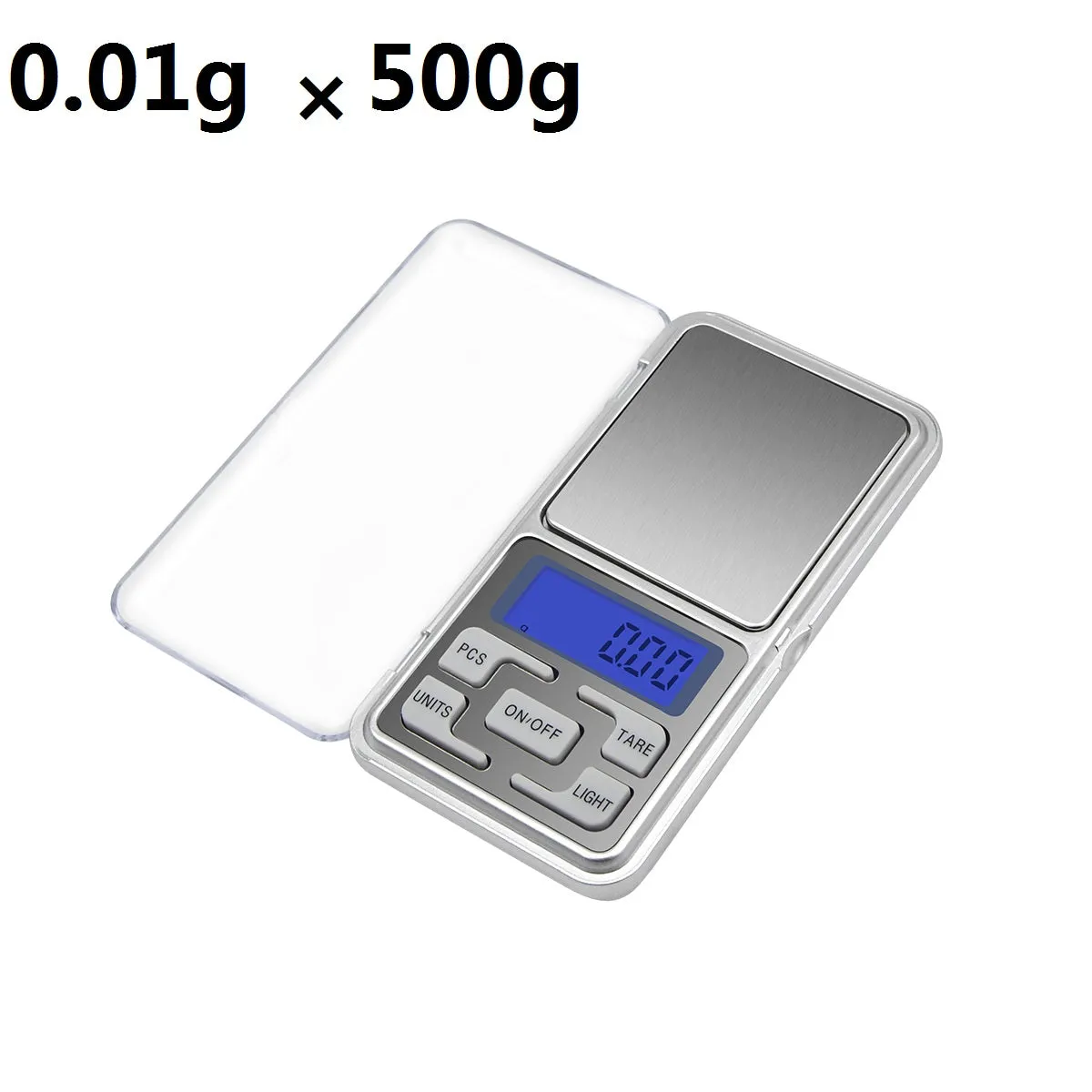 0.01/ 0.1/1G Digital Pocket Kitchen Scale 0.01G Precision Backlight Weighing Scale Measuring Tools 0