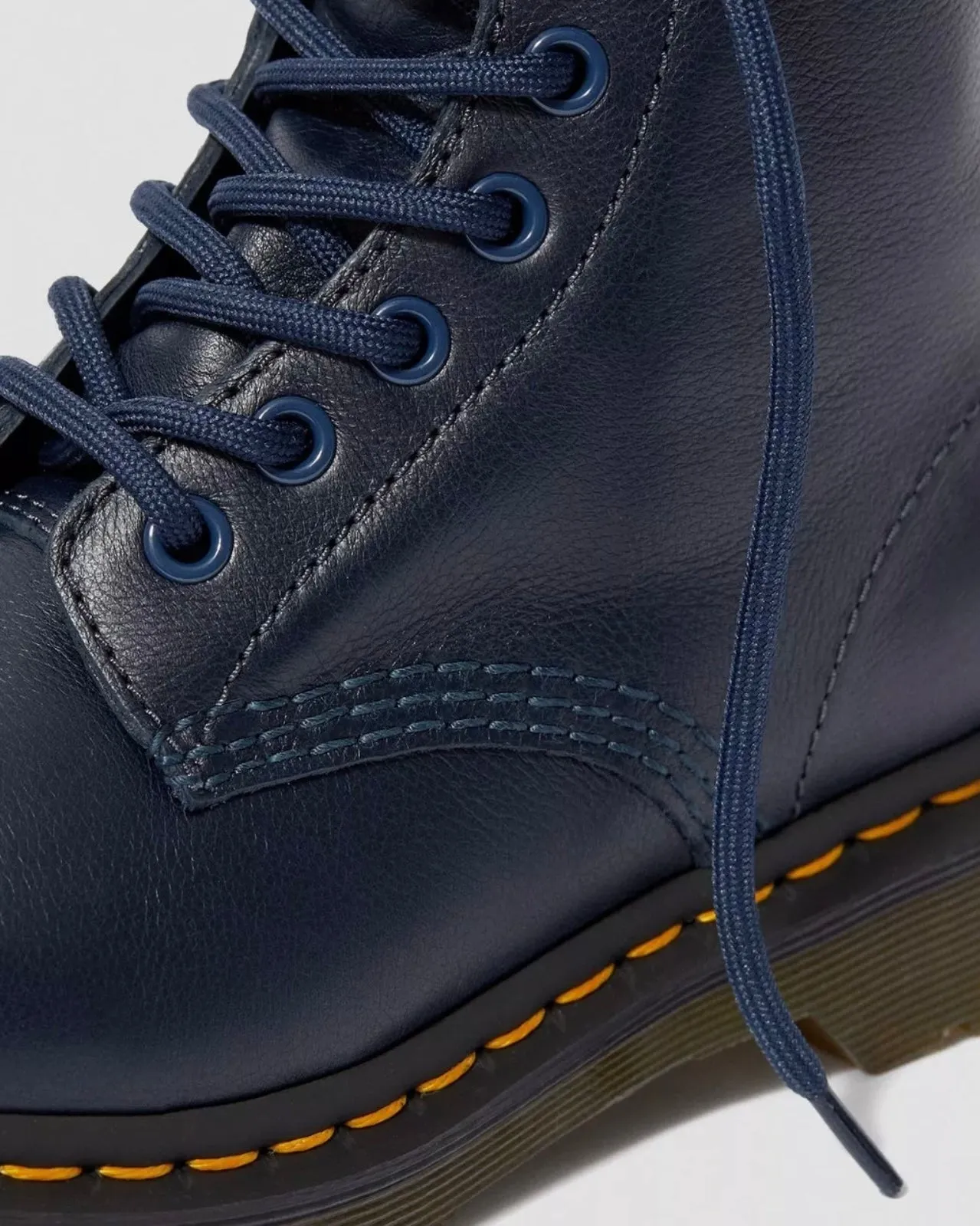 1460 Pascal Dress Blue Virginia Leather Lace Up Boots