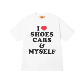 A Few Good Kids I Love Shoes Tee White