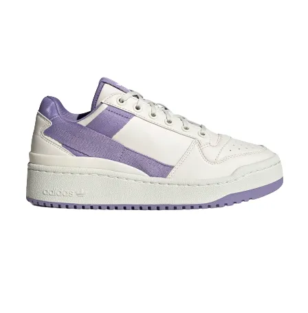 Adidas Women's Forum Bold Shoes - Chalk White / White Tint / Magic Lilac