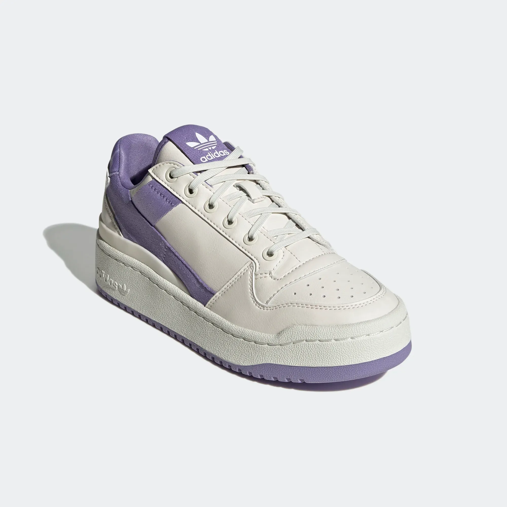 Adidas Women's Forum Bold Shoes - Chalk White / White Tint / Magic Lilac