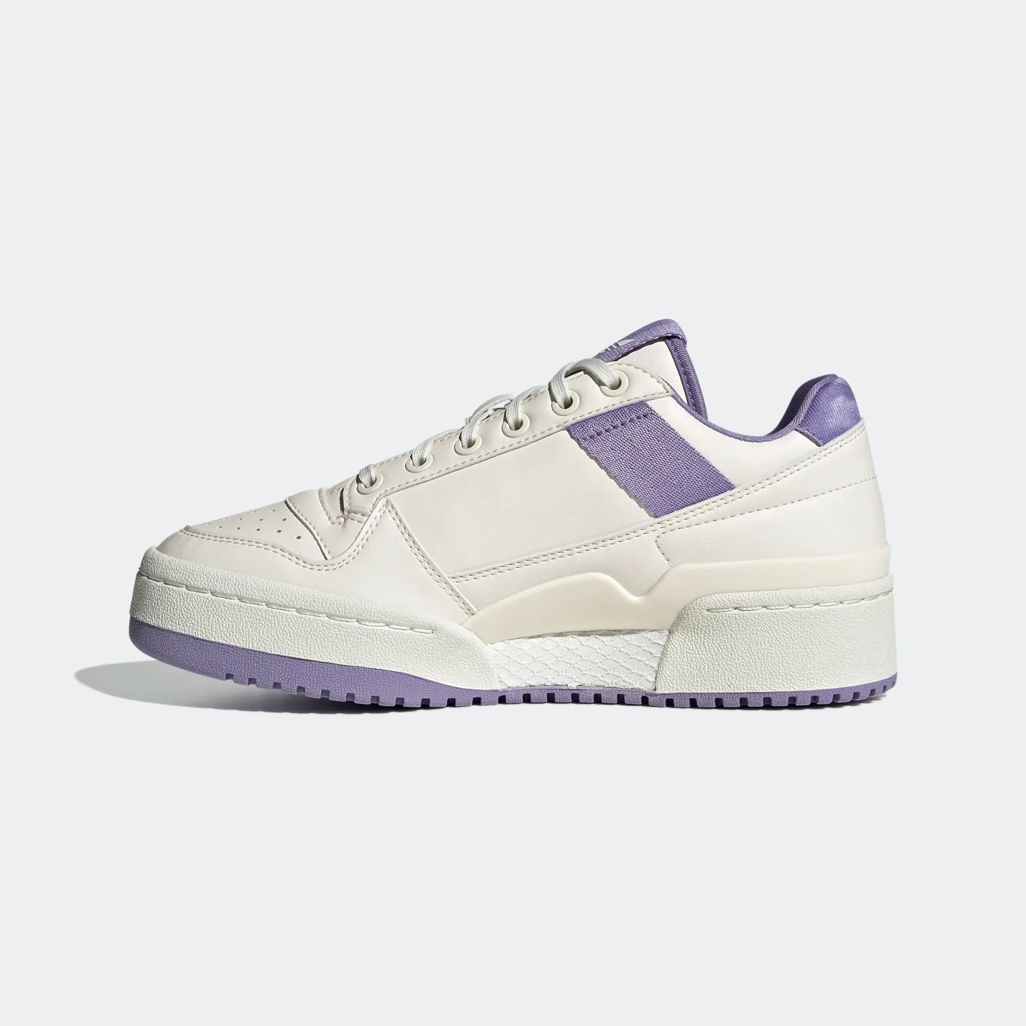 Adidas Women's Forum Bold Shoes - Chalk White / White Tint / Magic Lilac