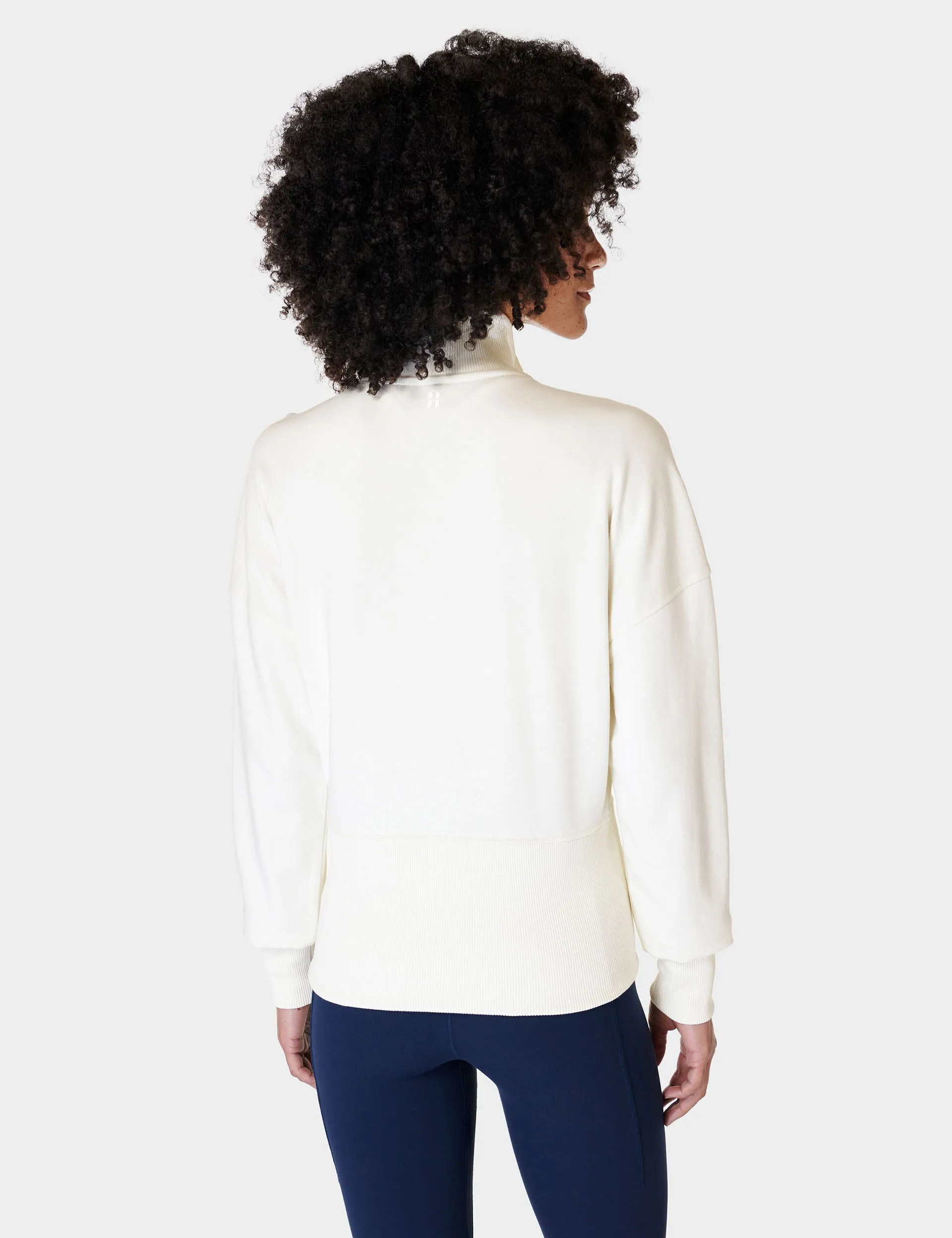 After Class Zip Up - Lily White