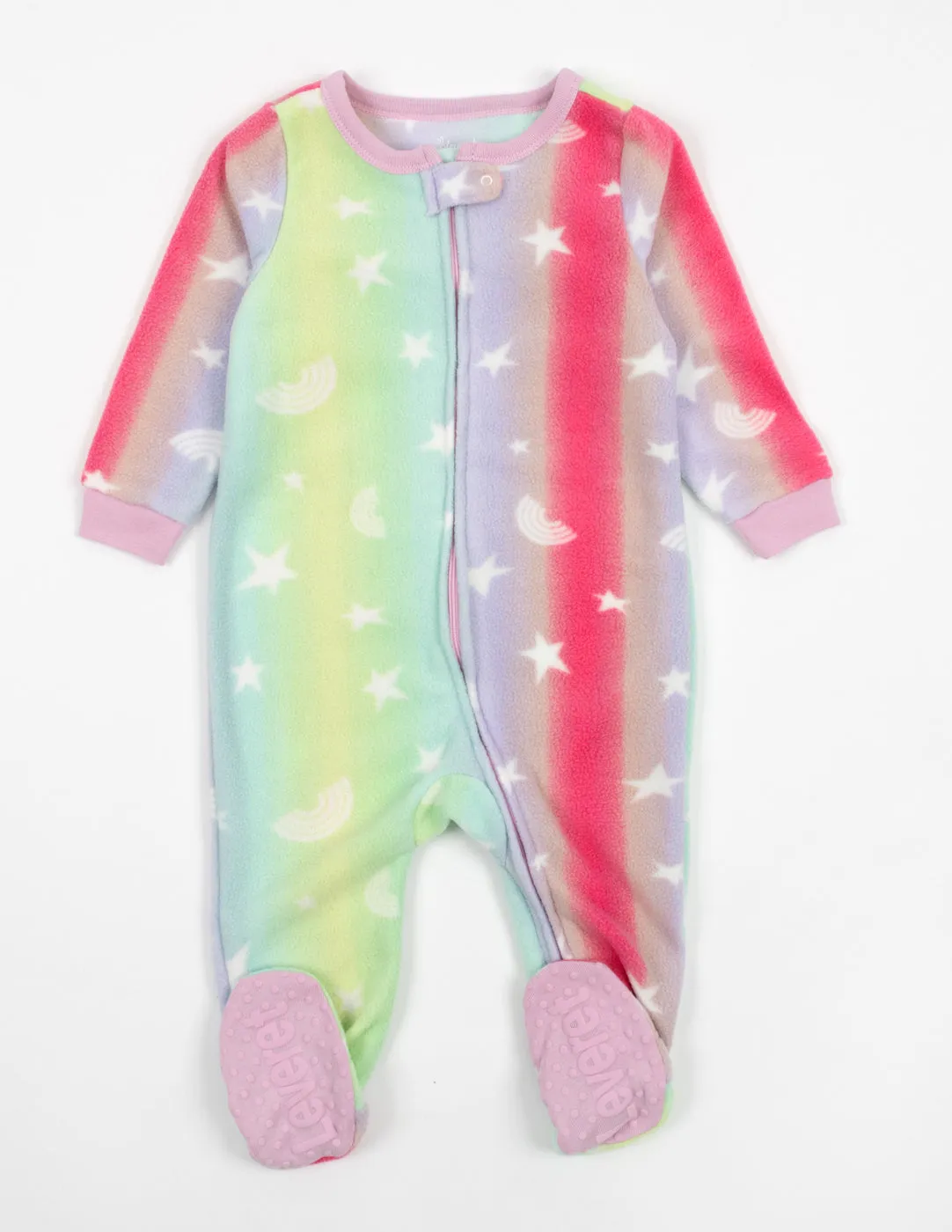 Baby Footed Fleece Tie Dye Pajamas