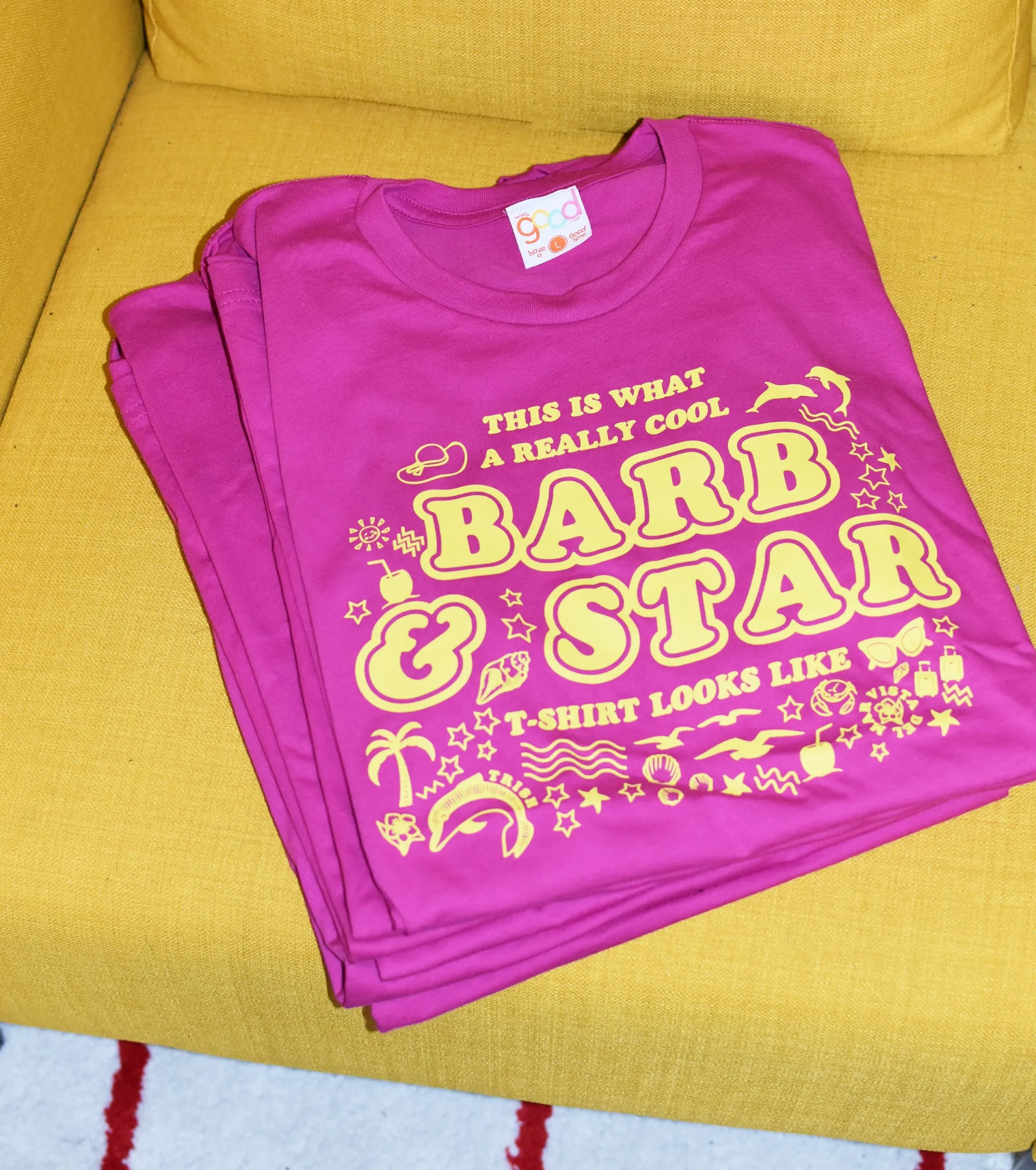 Barb and Star Tee