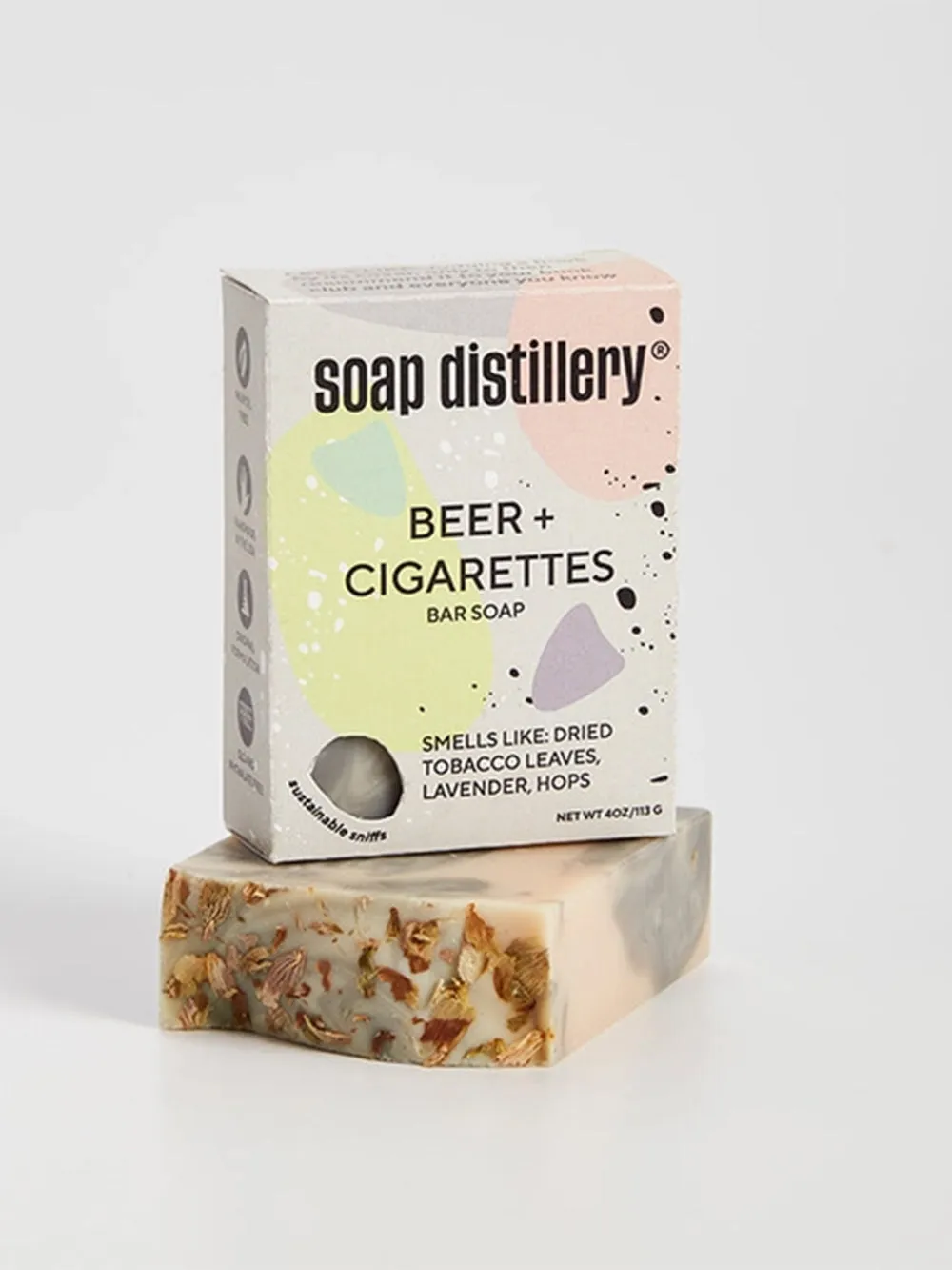 Beer   Cigarettes Soap Bar