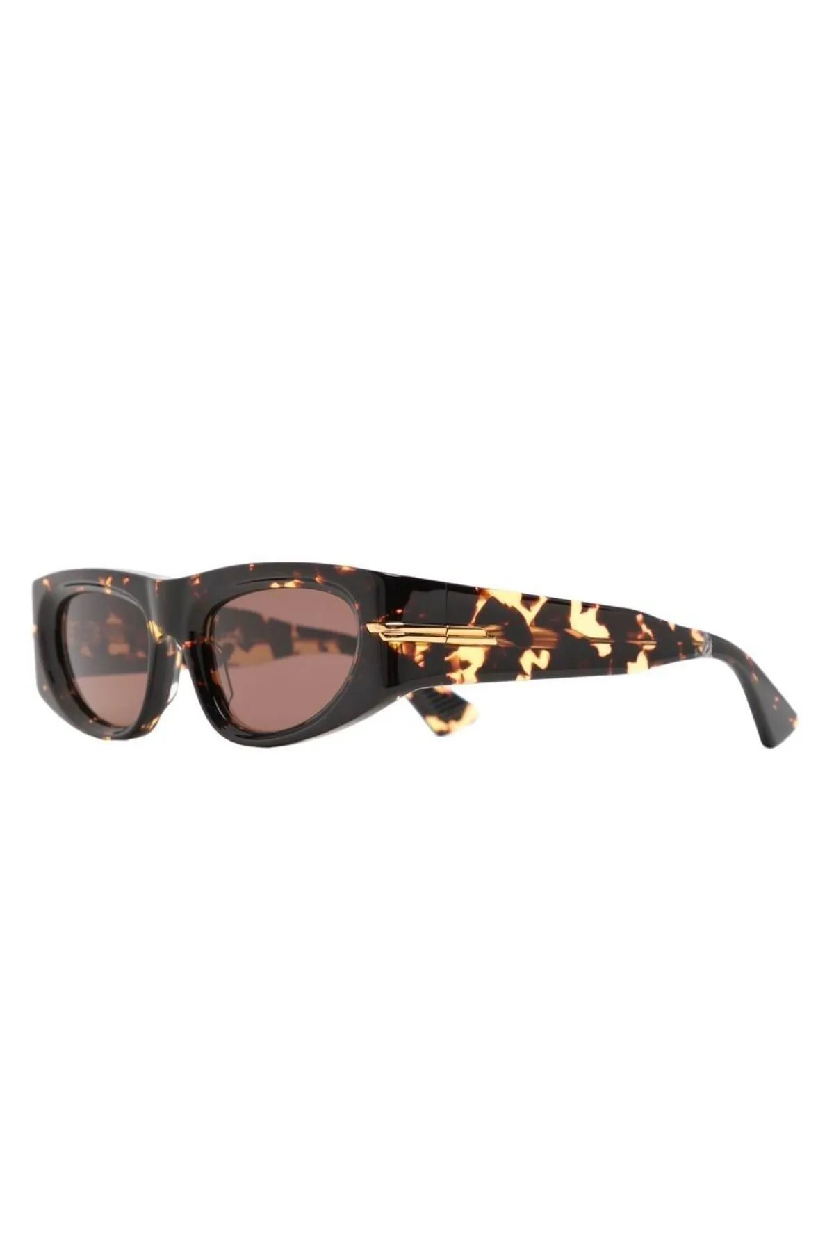 Bottega Veneta Classic Oval Sunglasses - Havana