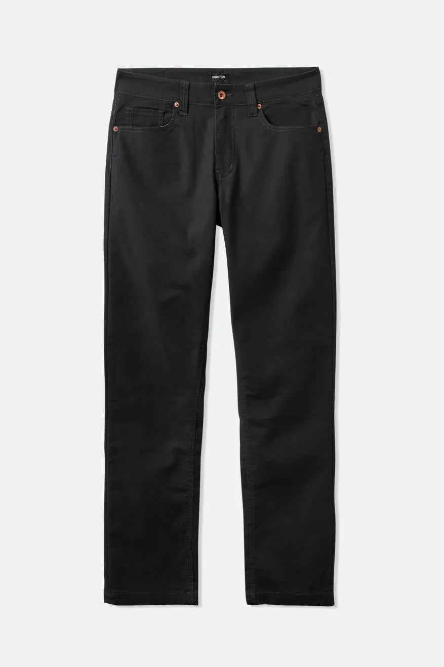 Builders 5-Pocket Stretch Pant - Black