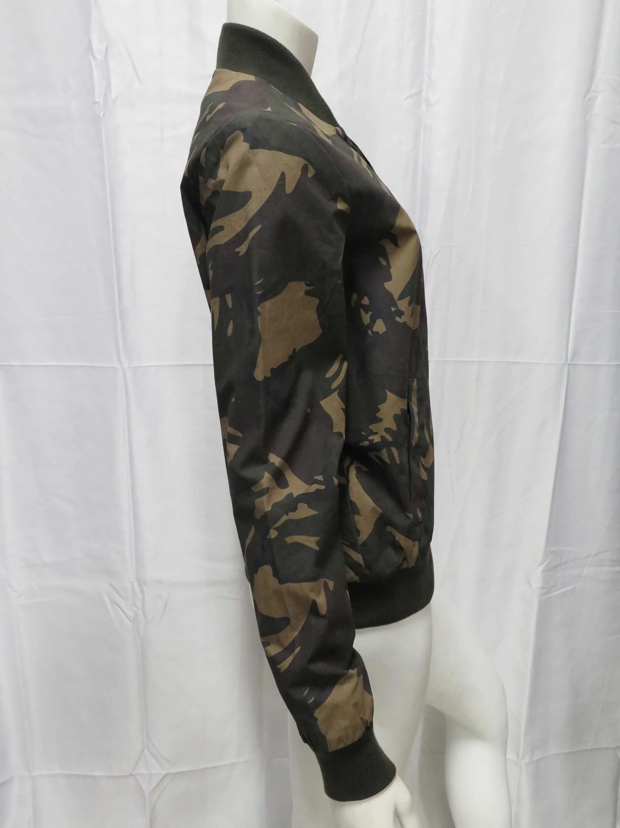 Camo Bomber Jacket