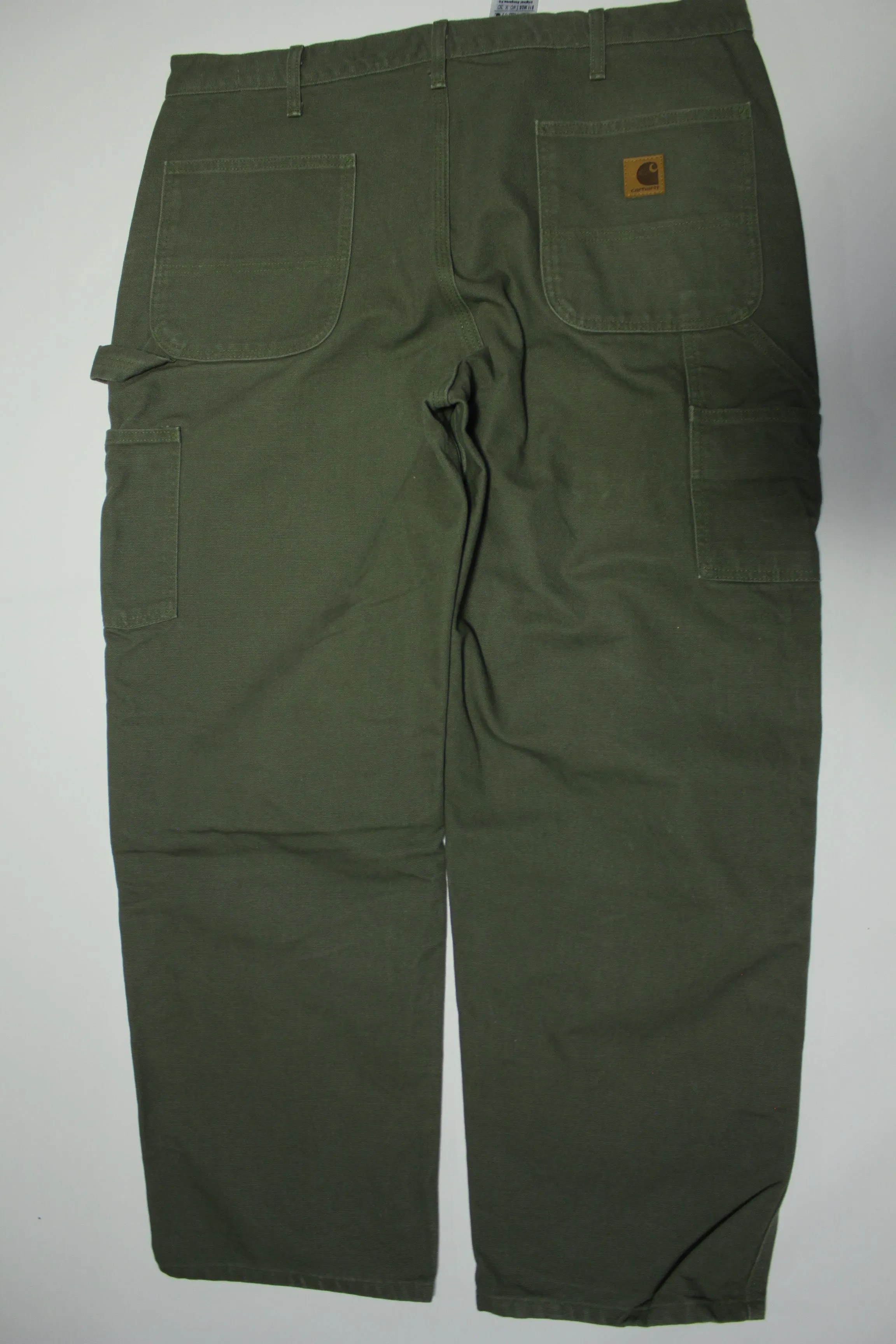 Carhartt B11 Dungaree Fit Duck Wash Canvas Work Construction Pants