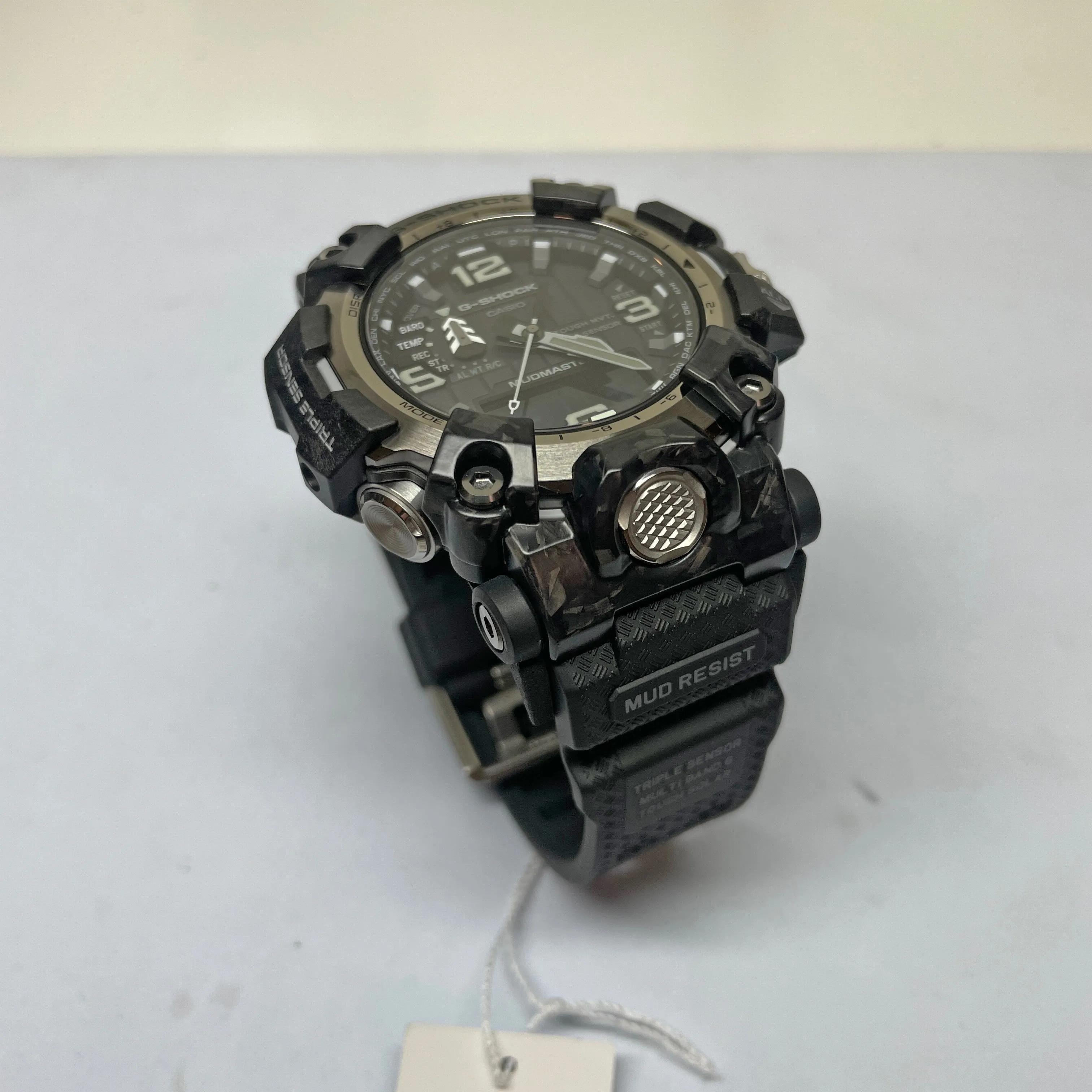 CASIO G-Shock GWG2000-1A1 Mudmaster Carbon Triple Sensor Black Watch