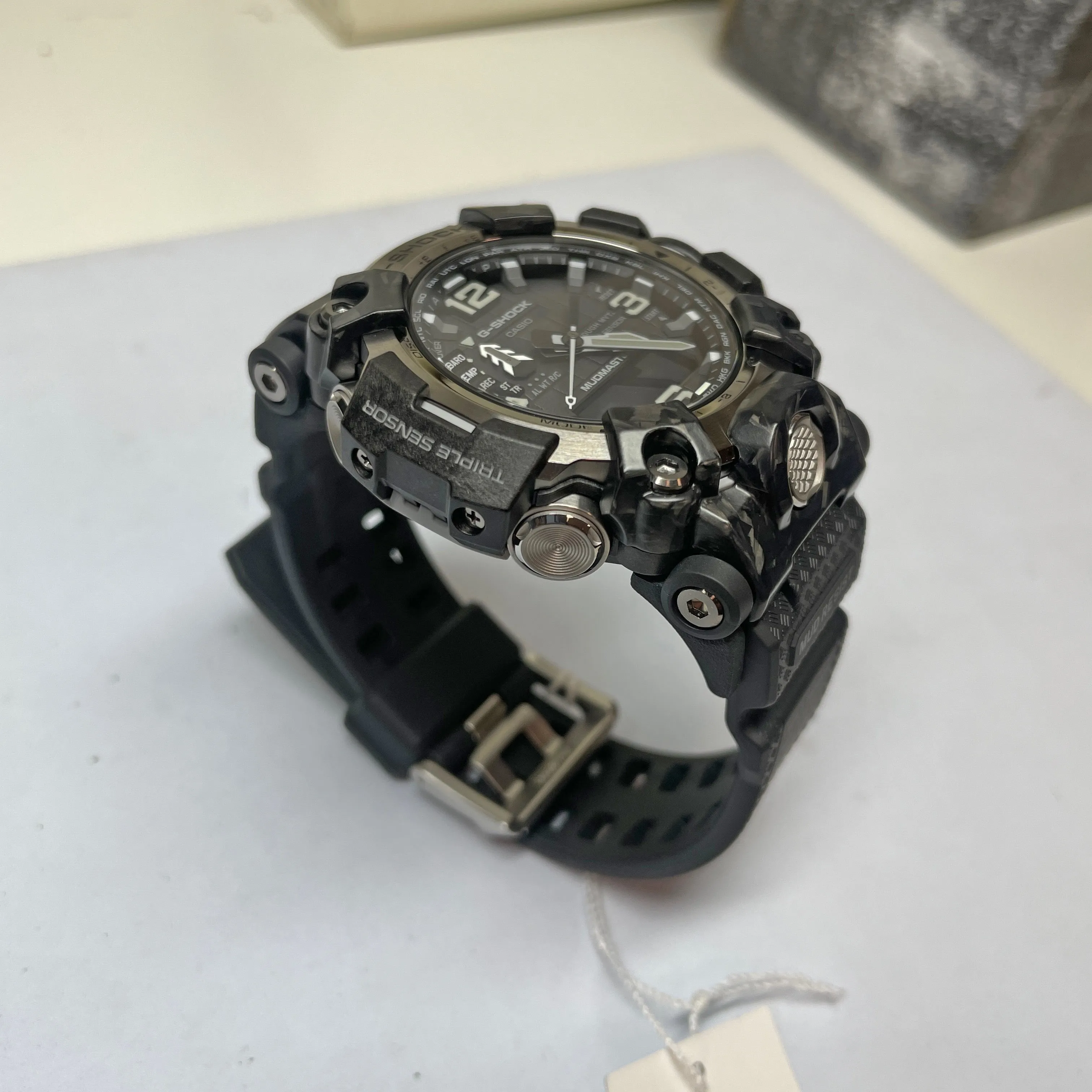 CASIO G-Shock GWG2000-1A1 Mudmaster Carbon Triple Sensor Black Watch