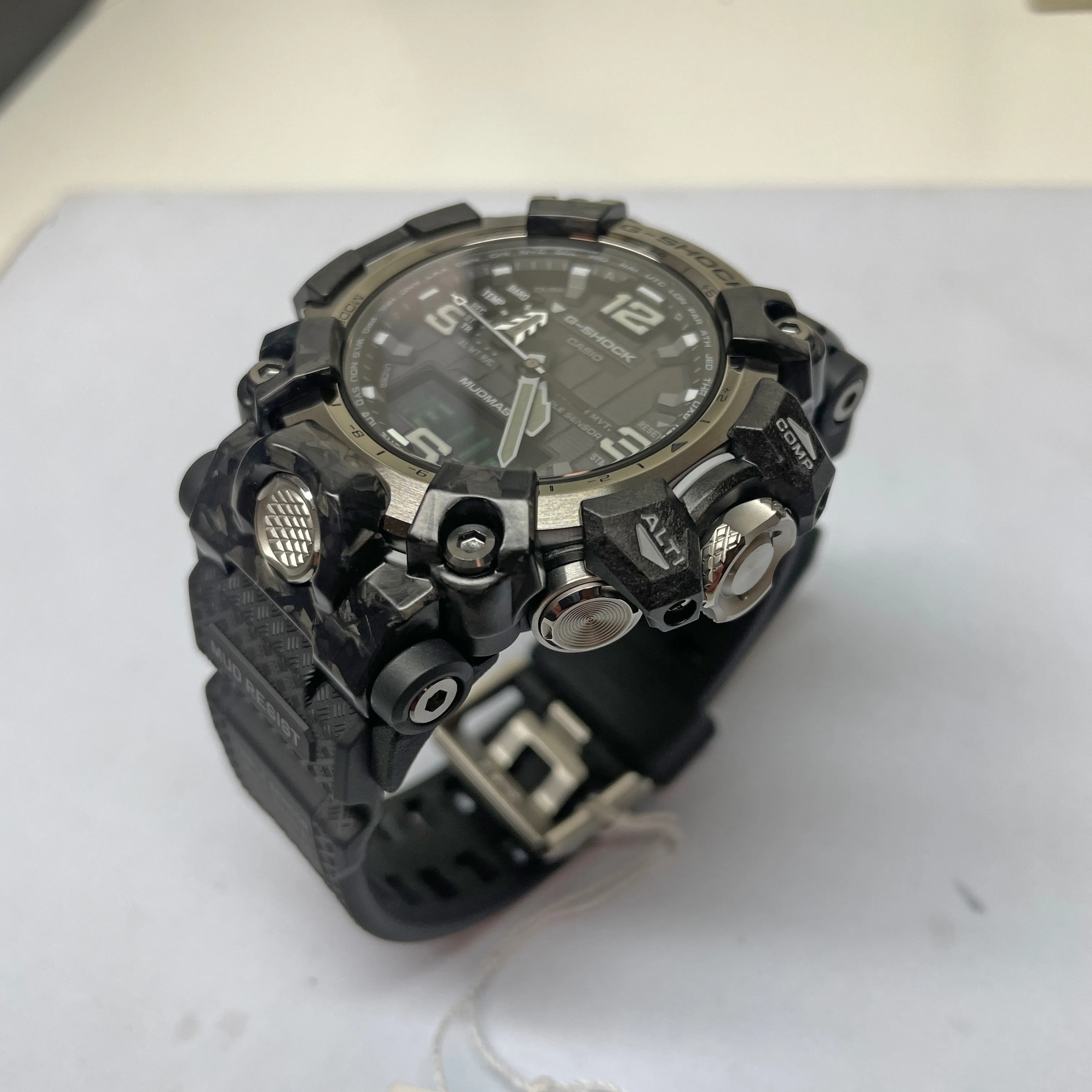 CASIO G-Shock GWG2000-1A1 Mudmaster Carbon Triple Sensor Black Watch