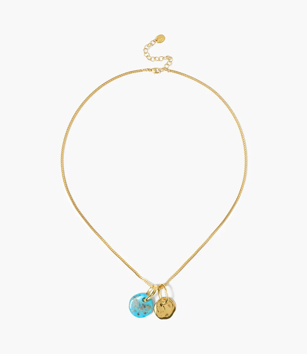 Chan Luu Double Disc Necklace