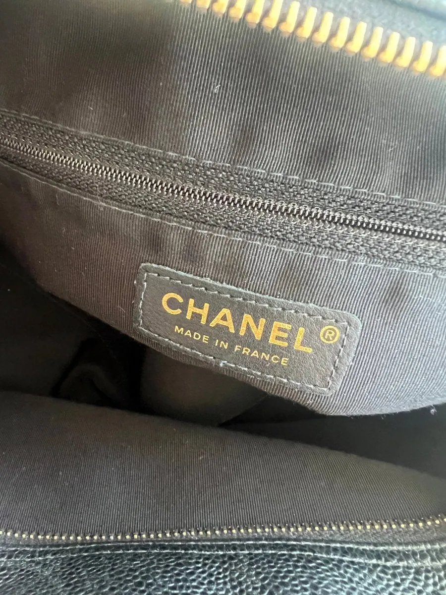 Chanel Caviar Leather Bowler