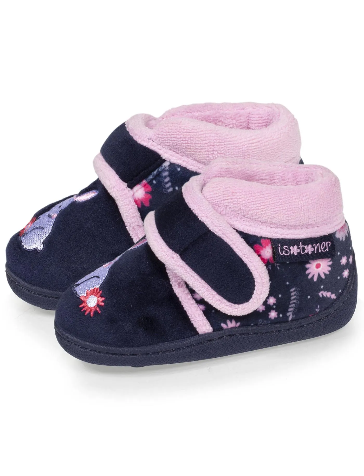 Chaussons bottillons velcro Bébé Lapin