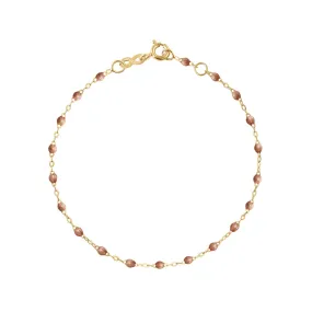 Classic Gigi Copper bracelet, Yellow Gold, 7.5"