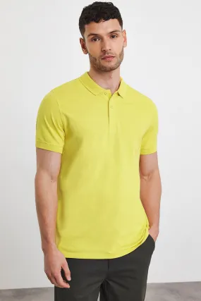 Classic Polo in Lemon Yellow