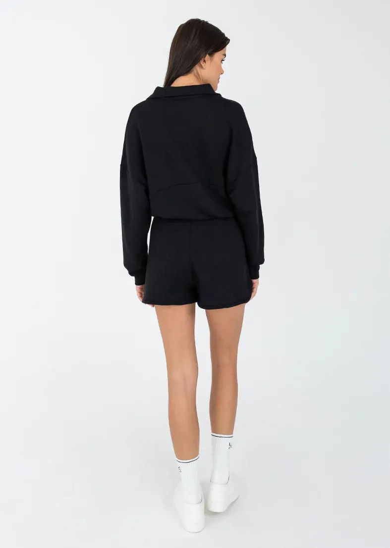 Club LC Sweat Short Black