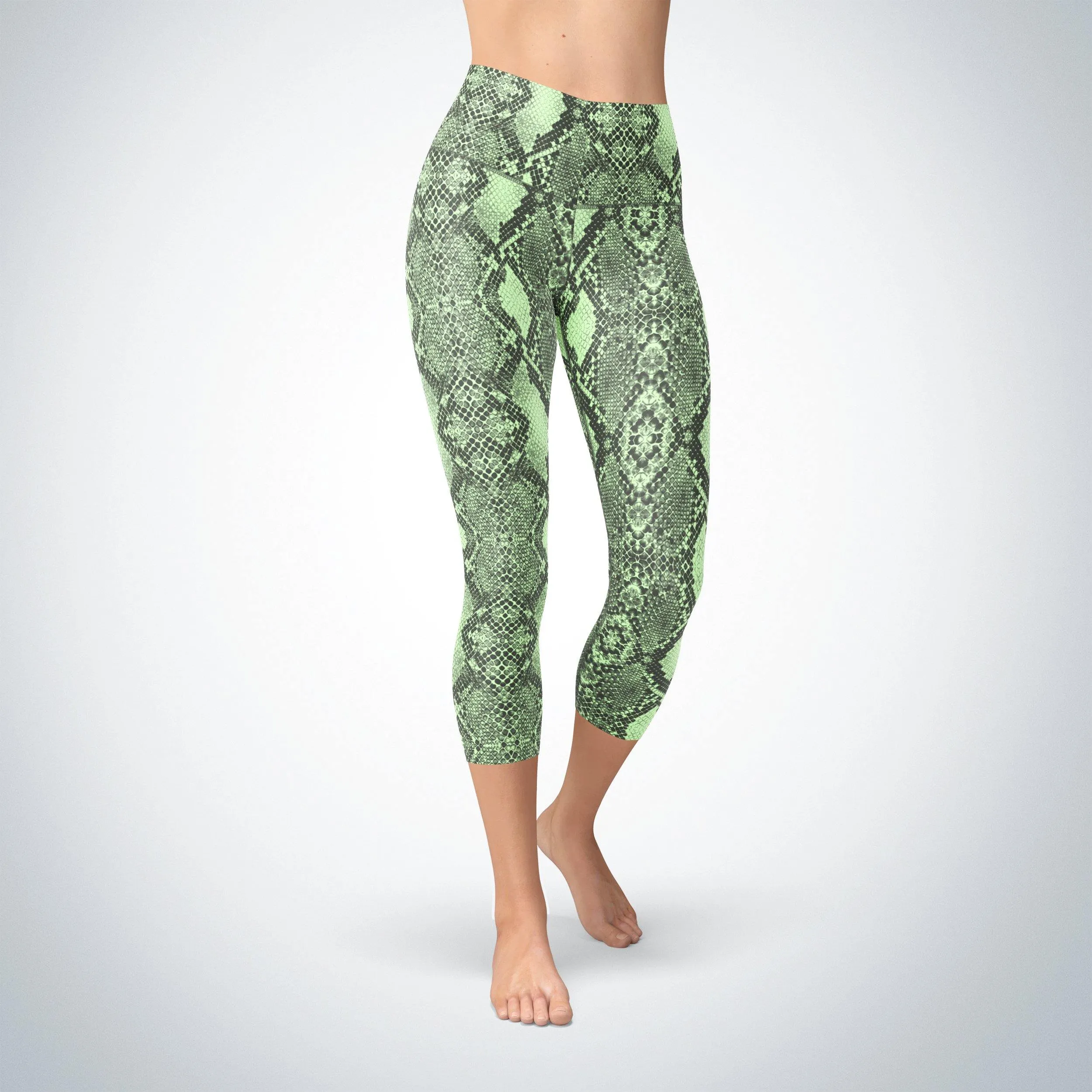 Colored Snake Eve Yoga Legging