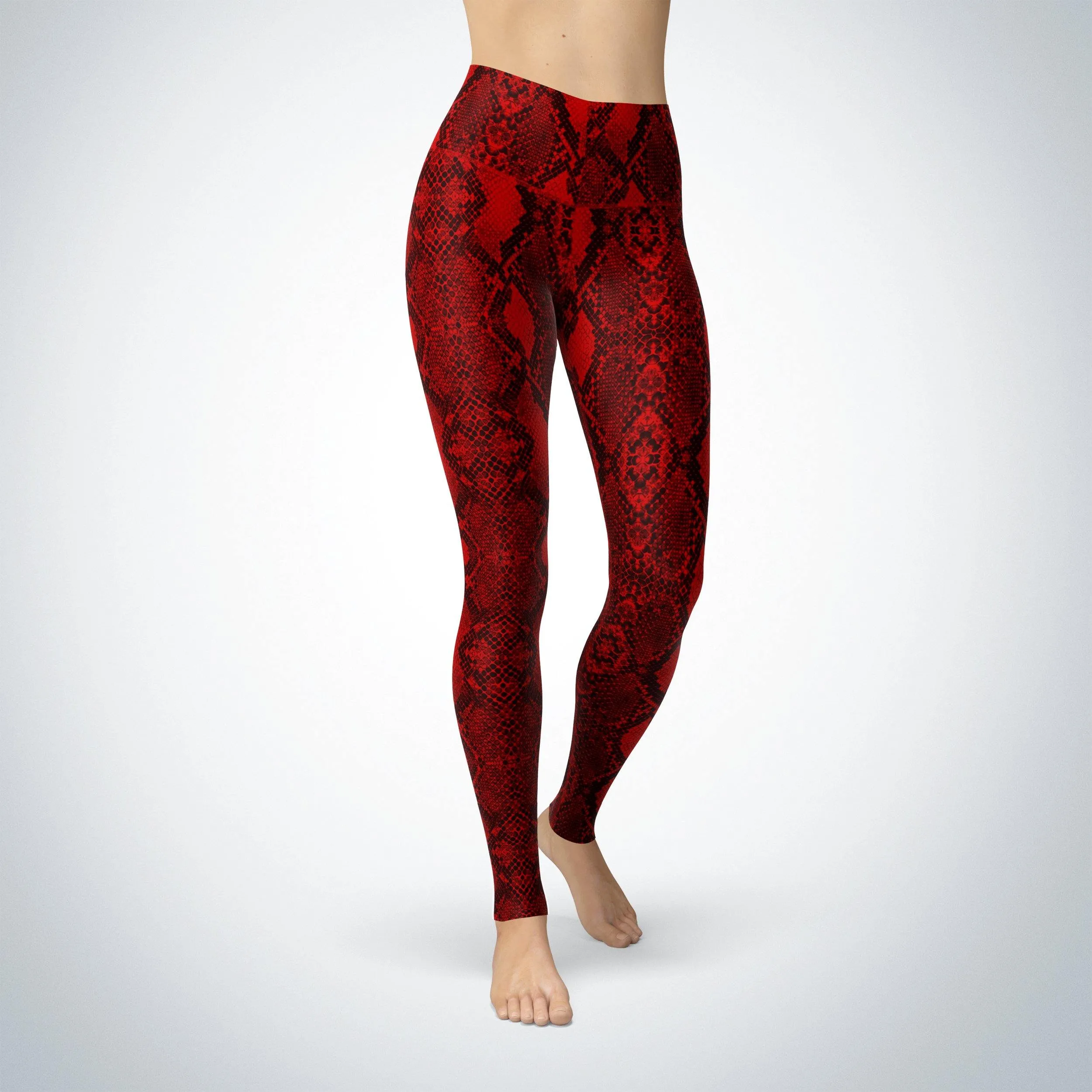 Colored Snake Eve Yoga Legging