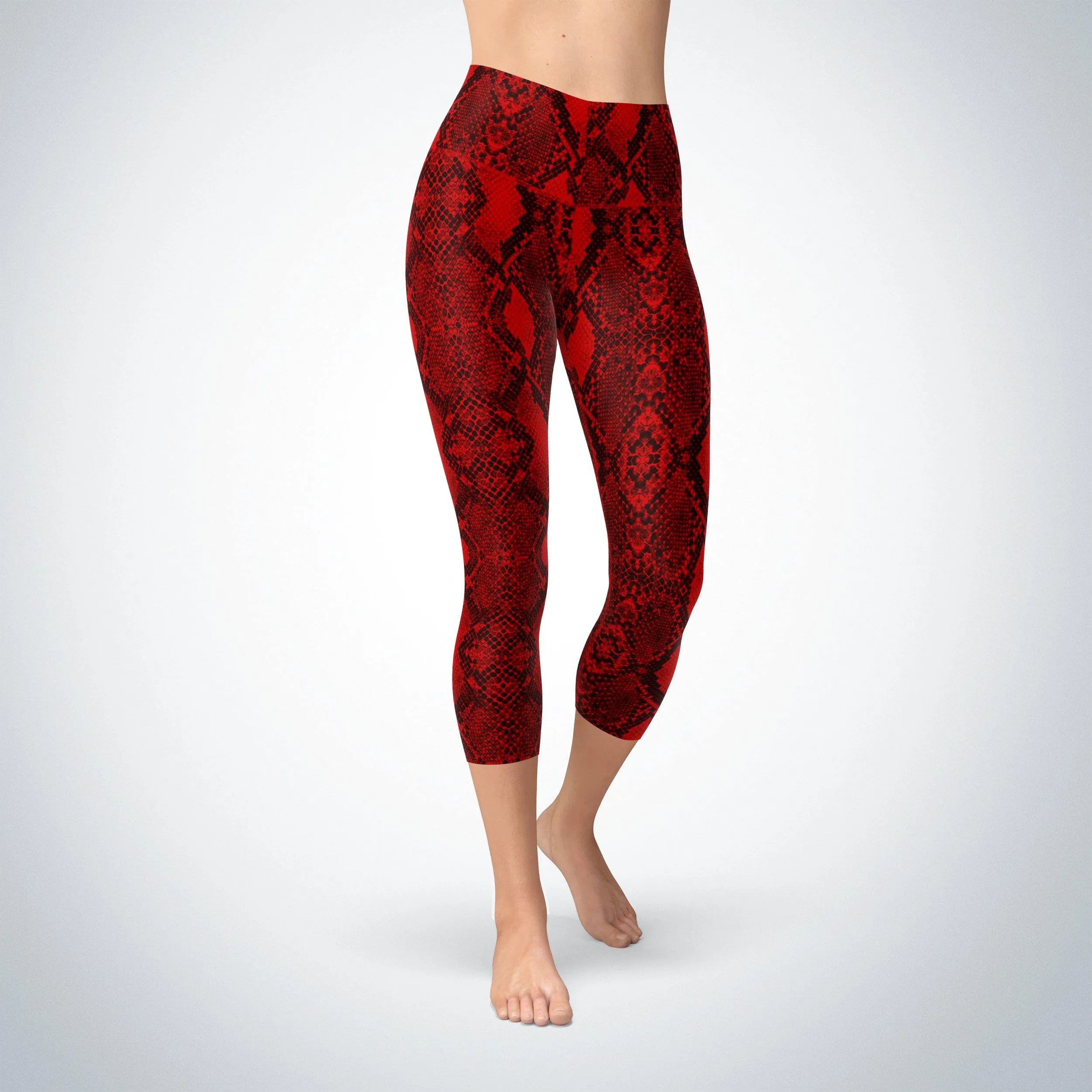 Colored Snake Eve Yoga Legging