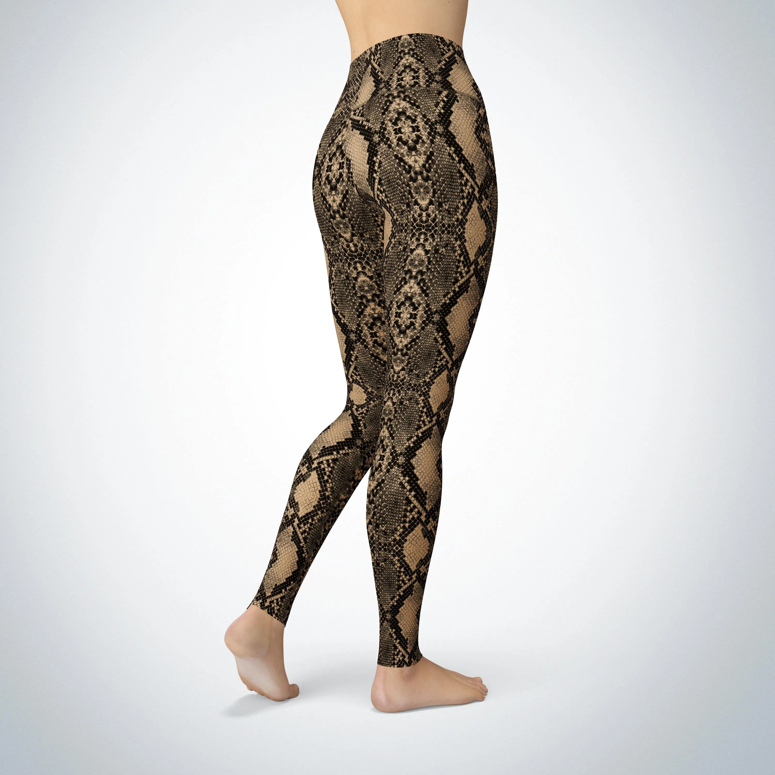 Colored Snake Eve Yoga Legging