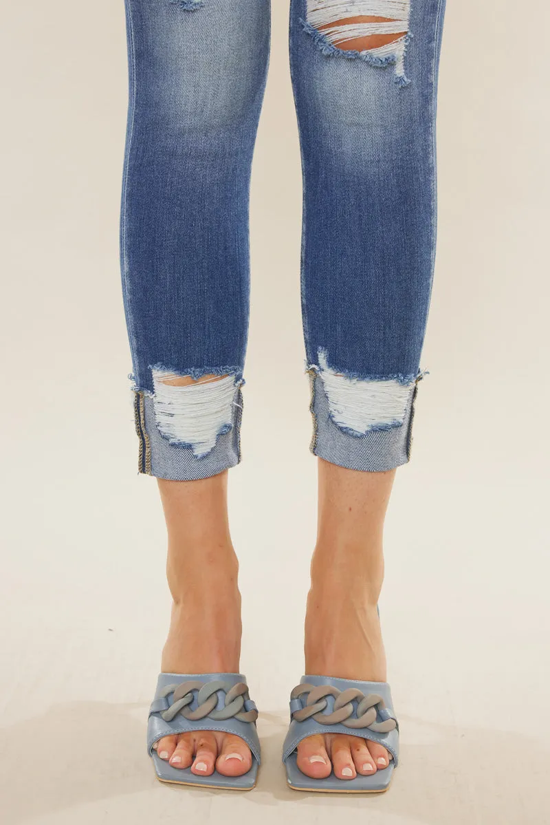 Cooper High Rise Ankle Skinny Jeans