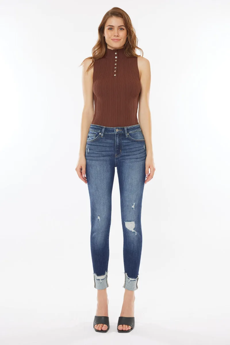 Cooper High Rise Ankle Skinny Jeans