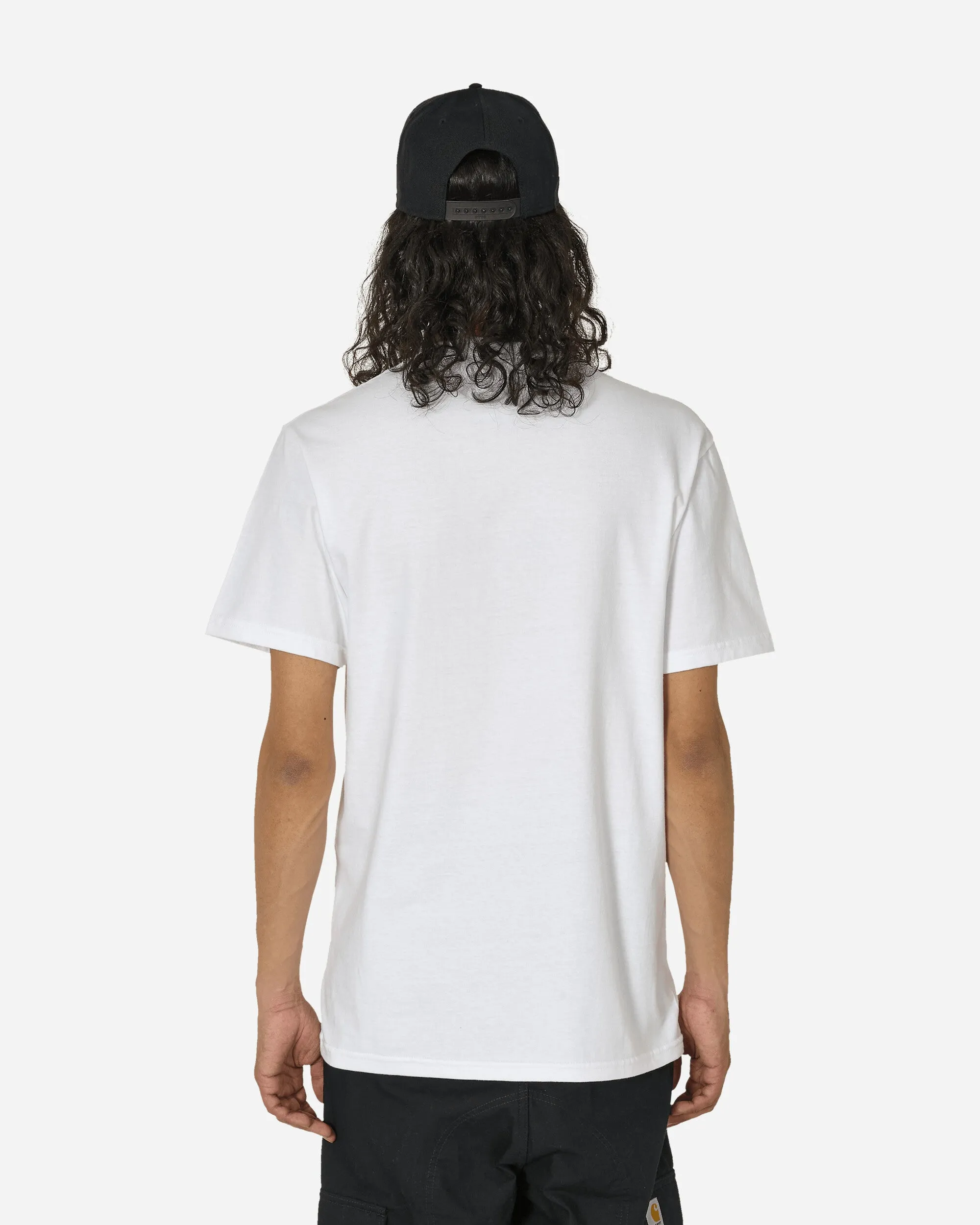 Curved Logo T-Shirt White / Black