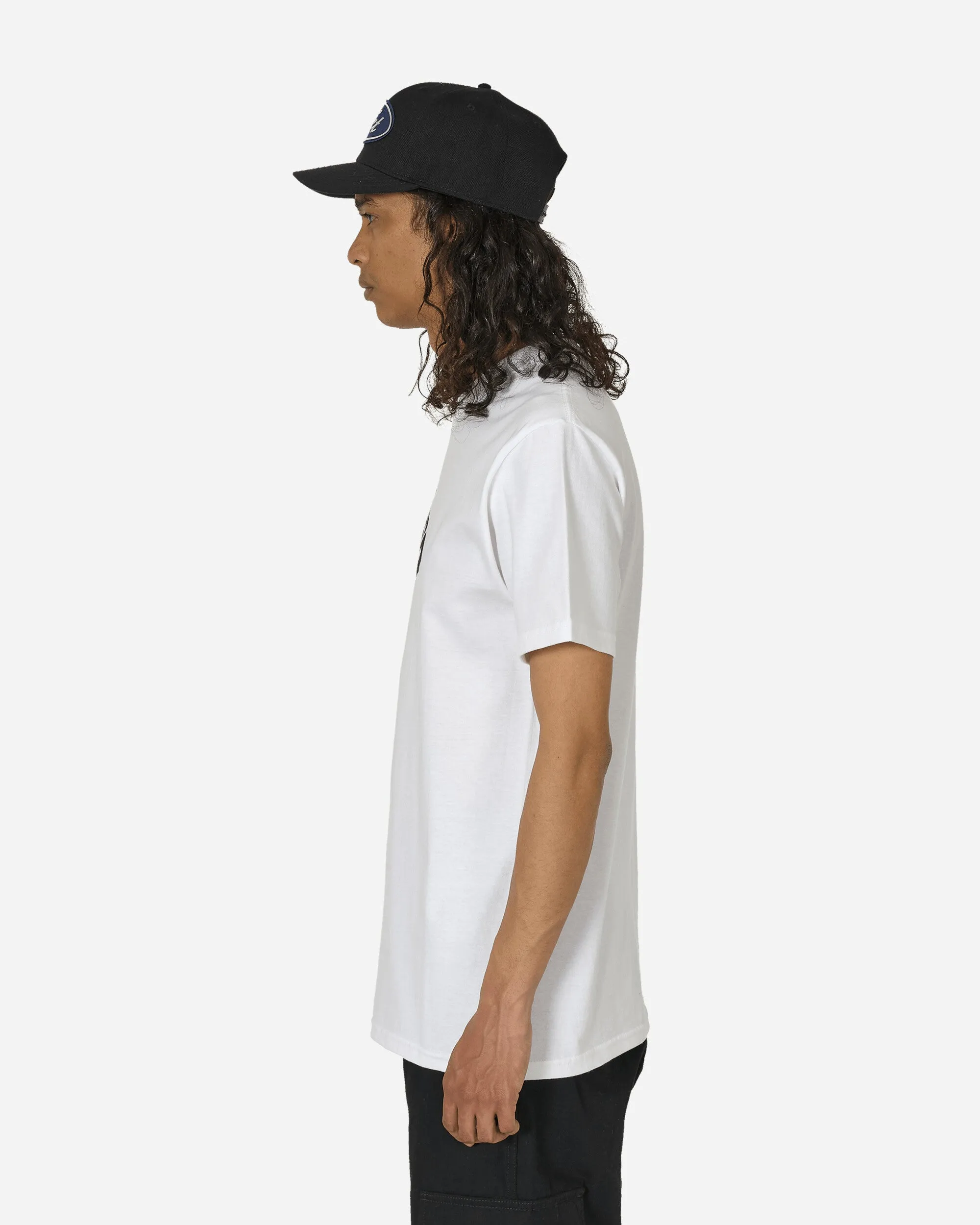 Curved Logo T-Shirt White / Black