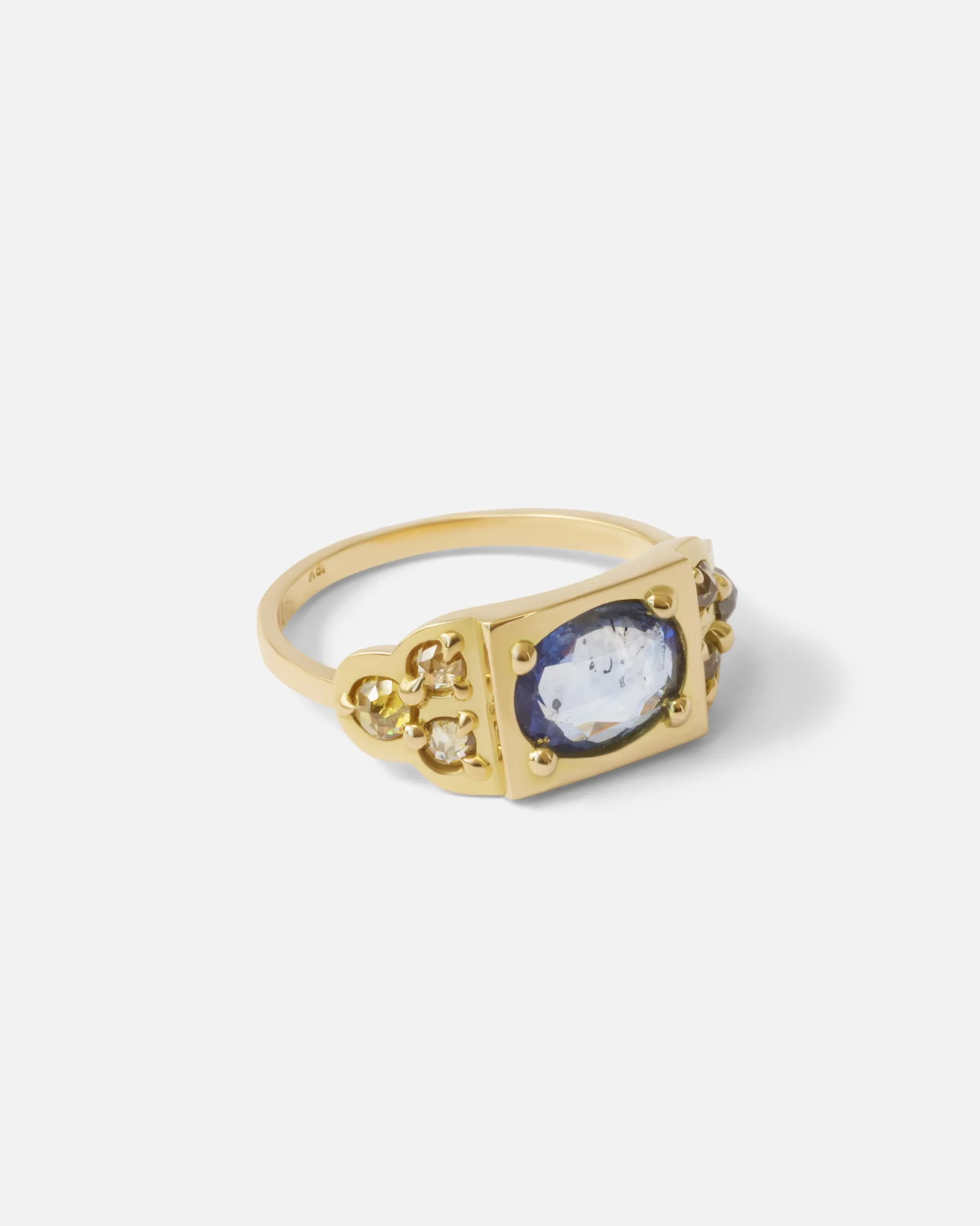 Dew 31 / Blue Sapphire Ring