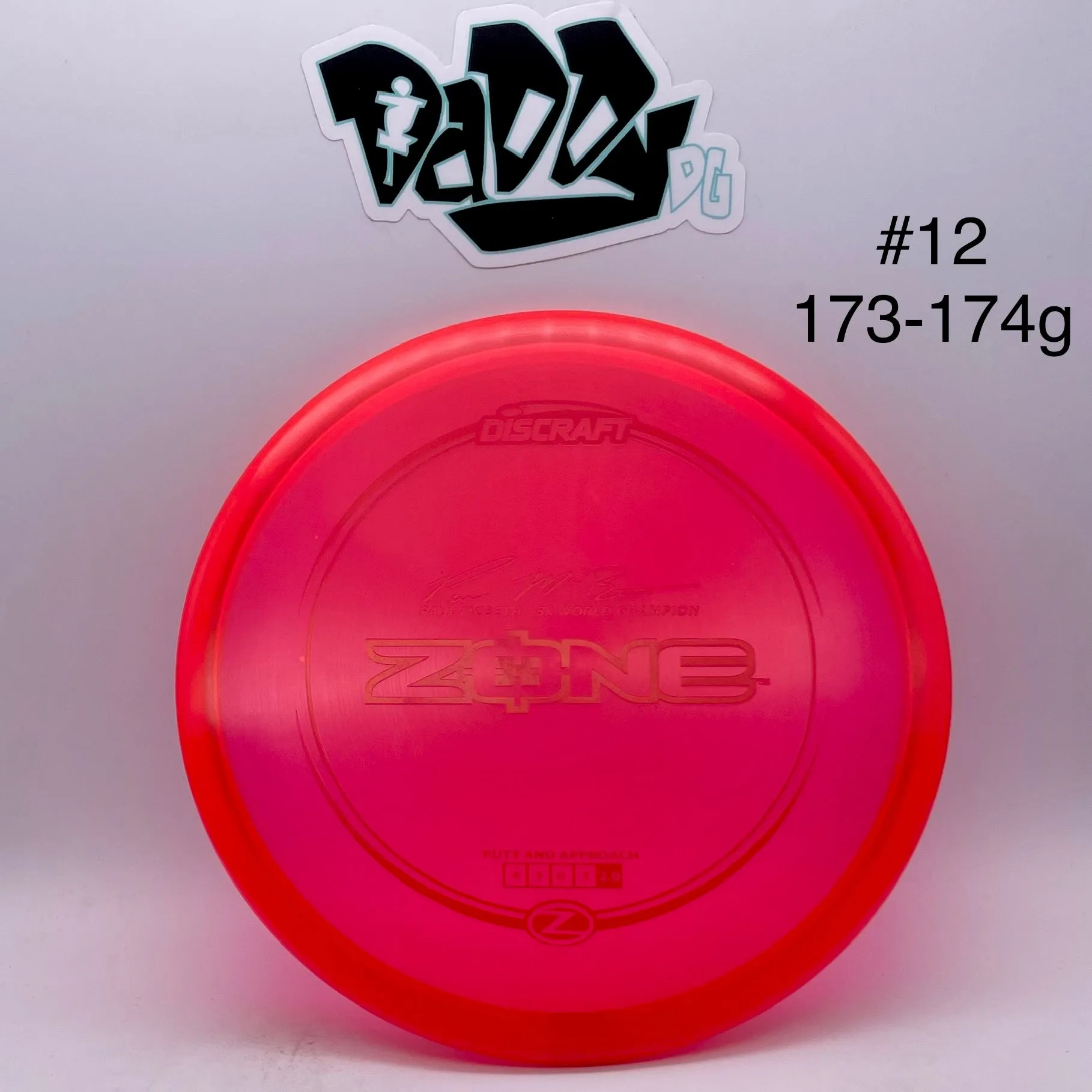 Discraft Z-line Zone Putt & Approach