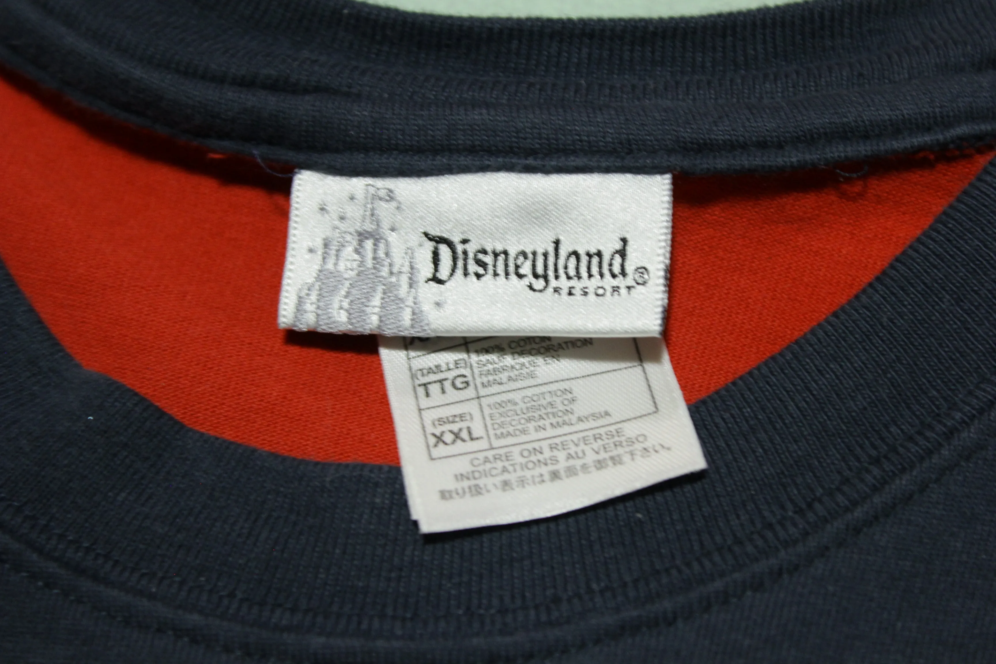 Disneyland DL 55 Mickey Mouse Vintage 90's Embroidered Mickey T-Shirt