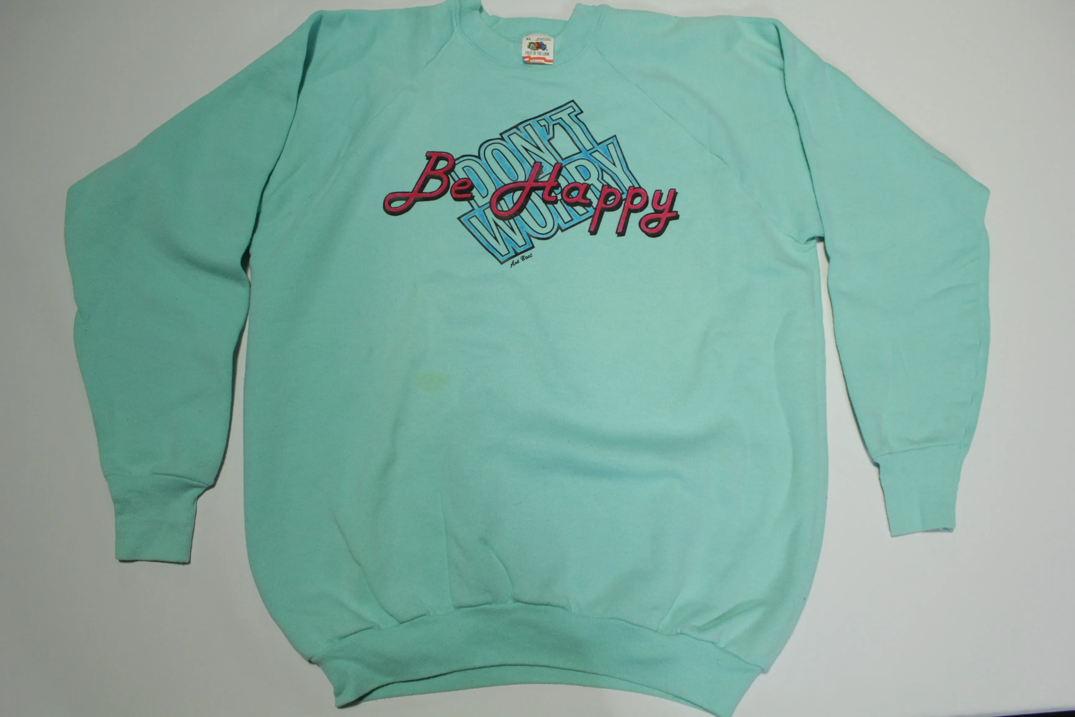 Don't Worry Be Happy Bobby McFerrin 1988 Vintage 80's Crewneck Sweatshirt