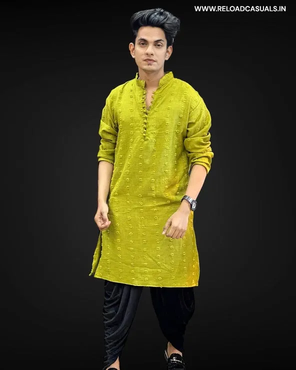 Dooby Crush Kurta & Pyjama - Combo