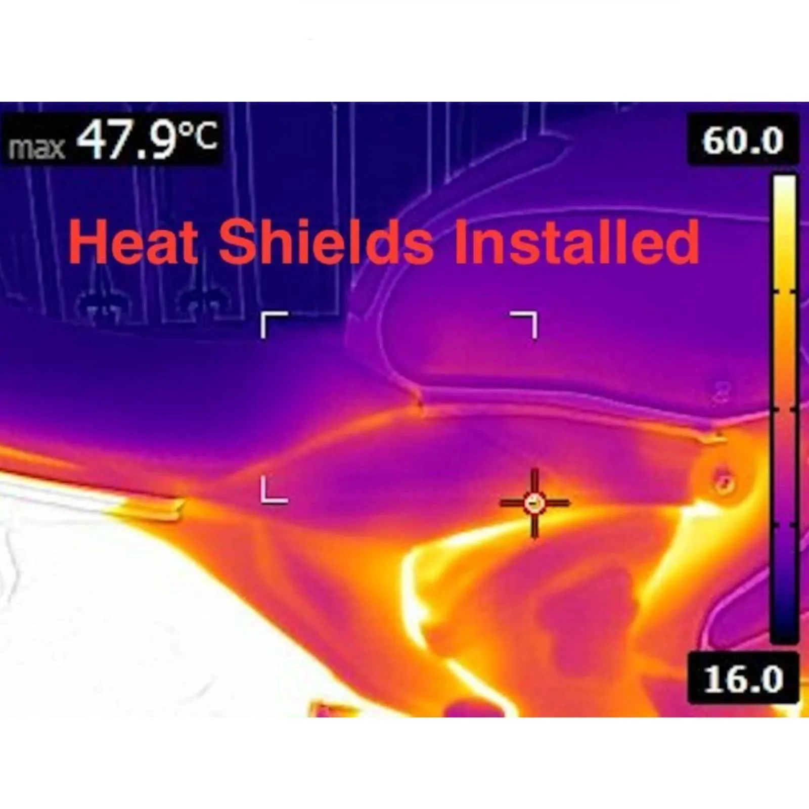 Ducati V2 Panigale Heat Shield Kit, All Models