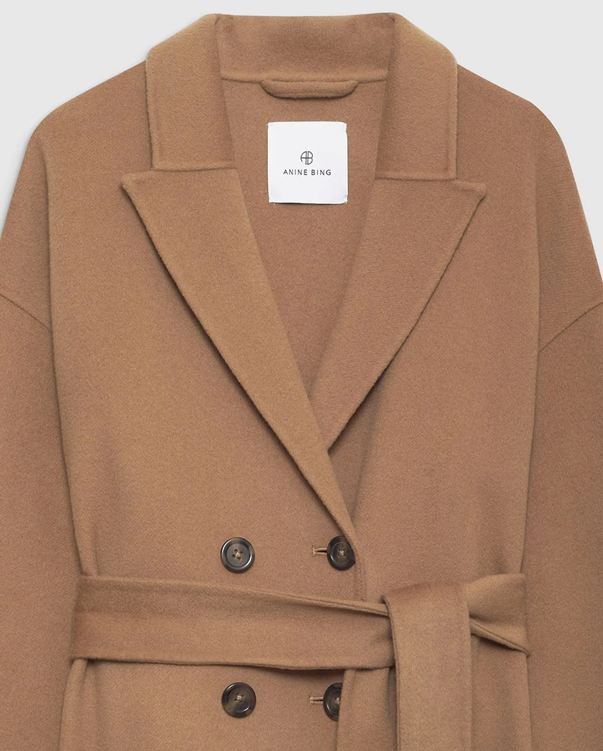 DYLAN COAT / CAMEL CASHMERE BLEND