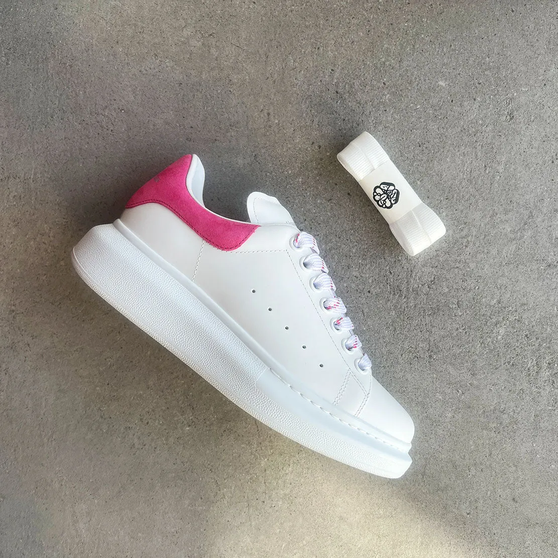 ES Sneakers Suede Tab, Halo Pink