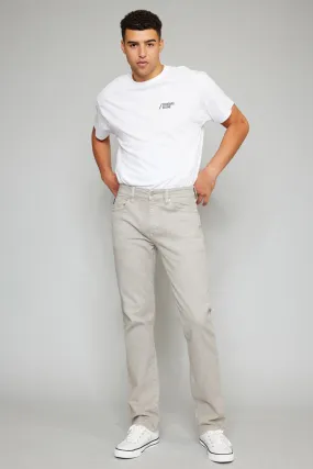 Ethan Light Gray  Slim Straight - Men