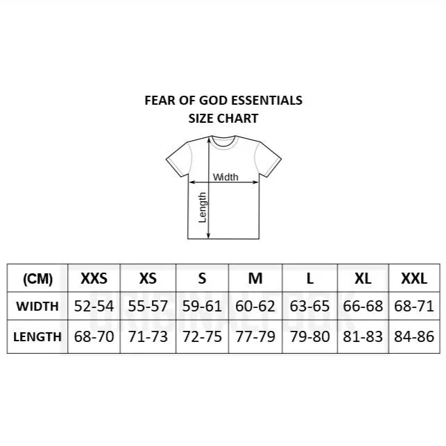 FEAR OF GOD Essentials Felt Logo Long Sleeve Tee Dark Oatmeal