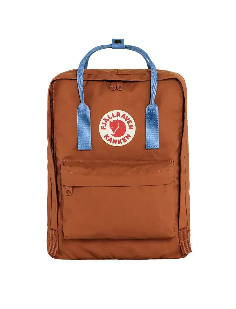 Fjallraven Kanken Classic Backpack Terracotta Brown / Ultramarine