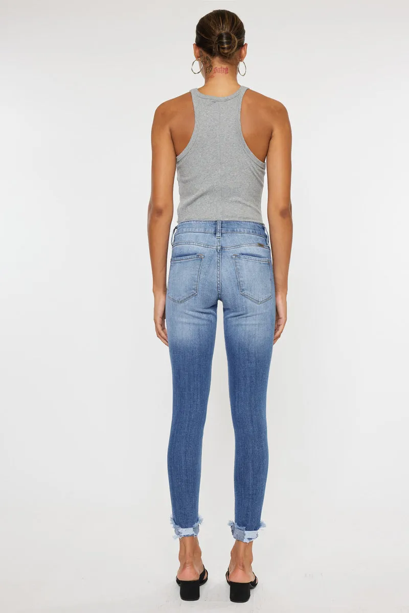 Florence Mid Rise Super Skinny Jeans