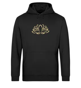 Golden Lotus Bio Hoodie Unisex