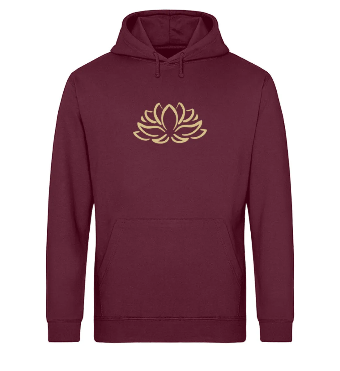 Golden Lotus Bio Hoodie Unisex