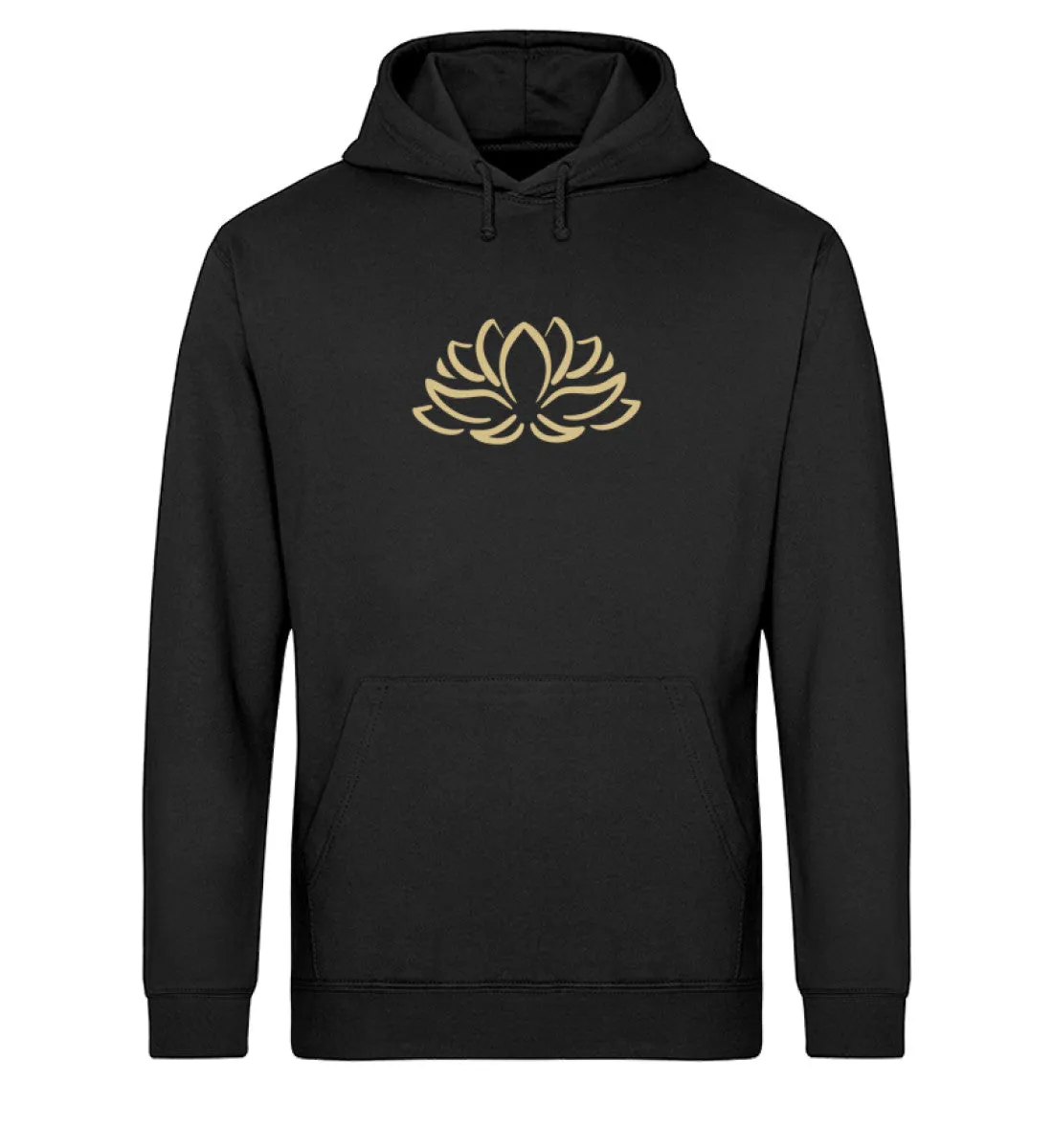 Golden Lotus Bio Hoodie Unisex