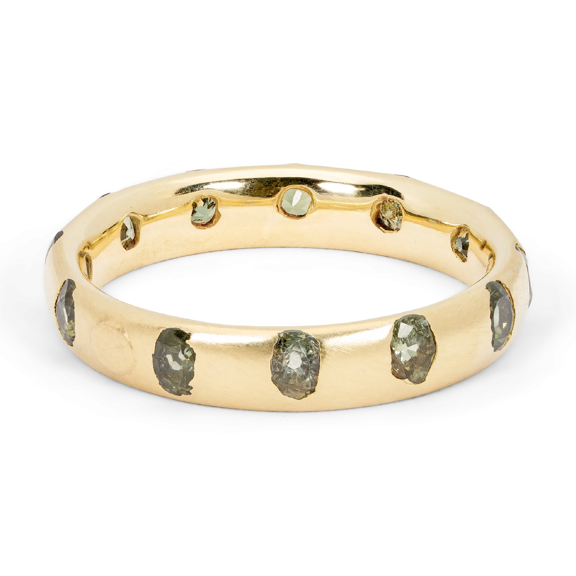 Green Celeste Ring - Size 7.5 - 11245