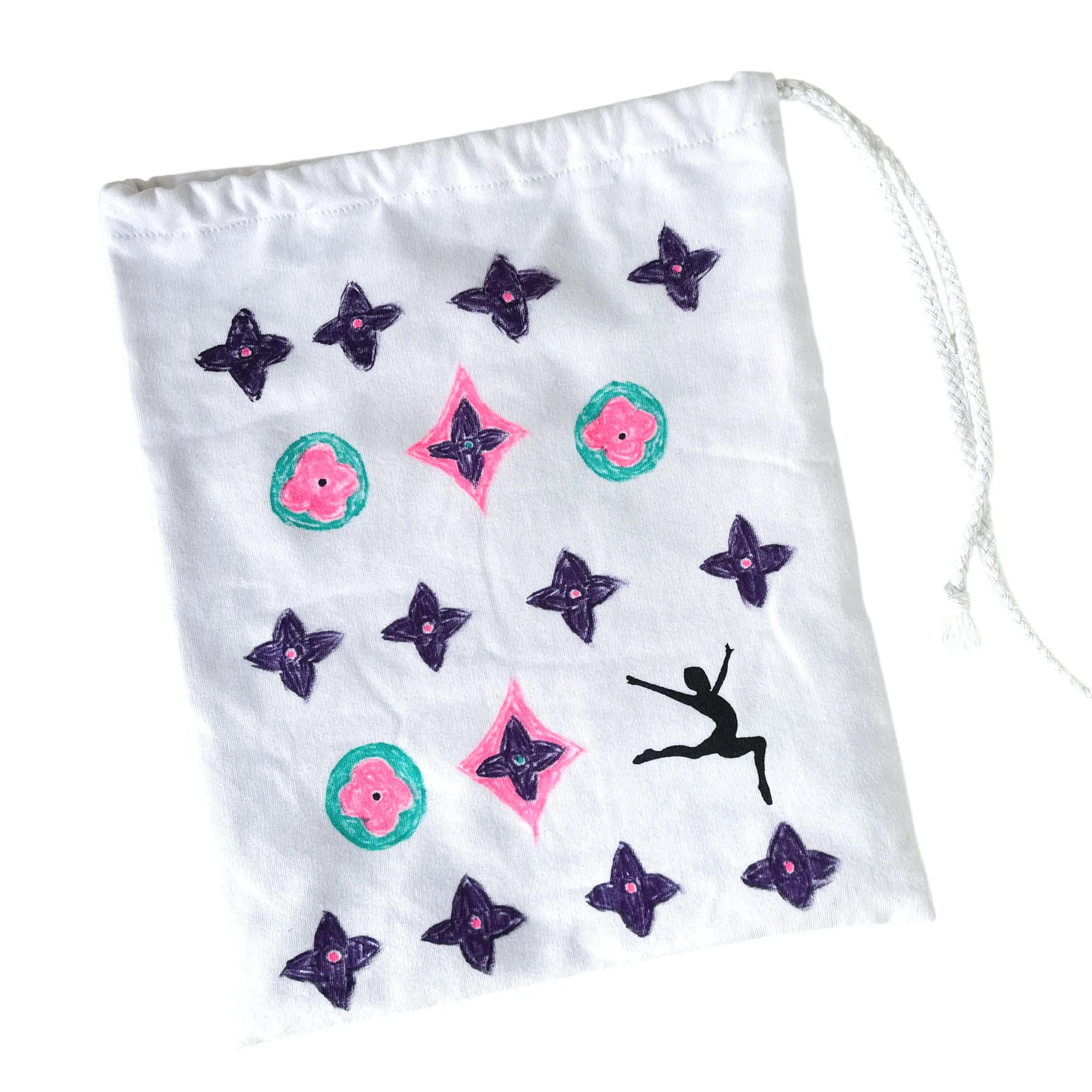 Gymnastics DIY Doodle Grip Bag Kit